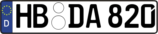 HB-DA820