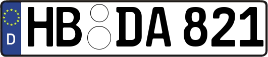 HB-DA821
