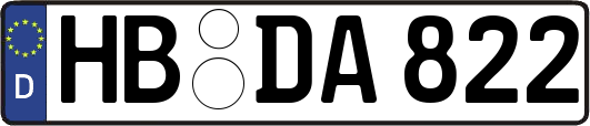 HB-DA822