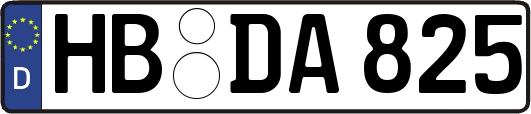 HB-DA825