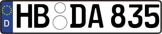 HB-DA835