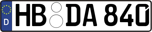 HB-DA840