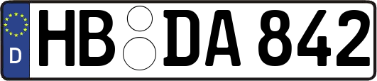 HB-DA842