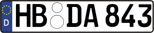 HB-DA843
