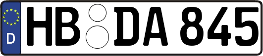 HB-DA845