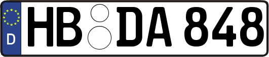 HB-DA848