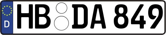 HB-DA849
