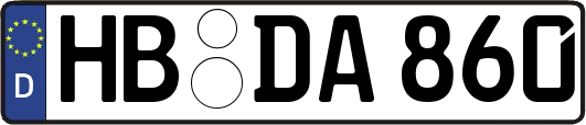 HB-DA860