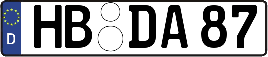 HB-DA87