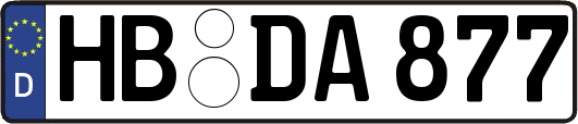 HB-DA877