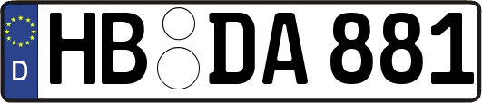 HB-DA881