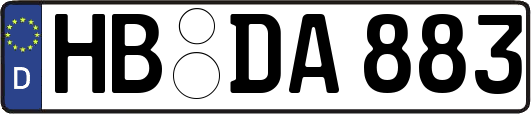 HB-DA883