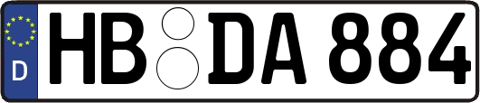 HB-DA884
