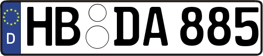 HB-DA885