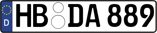 HB-DA889