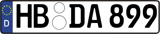 HB-DA899