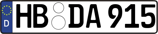 HB-DA915