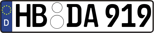 HB-DA919