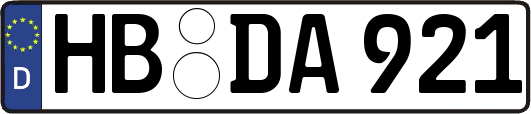 HB-DA921