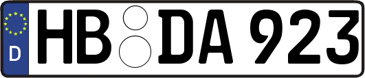HB-DA923