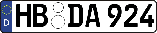 HB-DA924