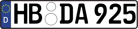 HB-DA925