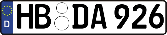 HB-DA926
