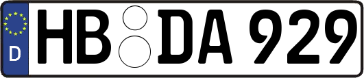 HB-DA929