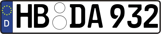 HB-DA932