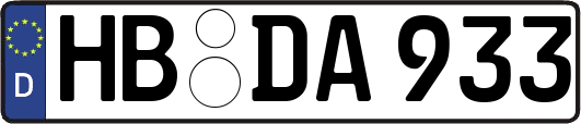 HB-DA933