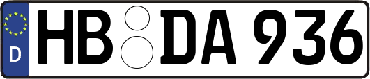HB-DA936