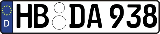 HB-DA938