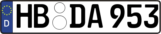 HB-DA953