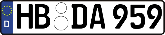 HB-DA959