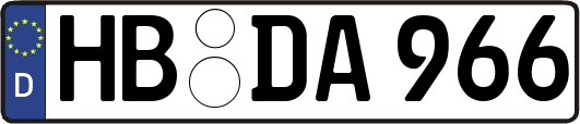 HB-DA966