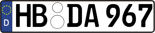 HB-DA967