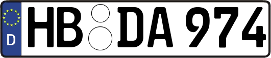 HB-DA974