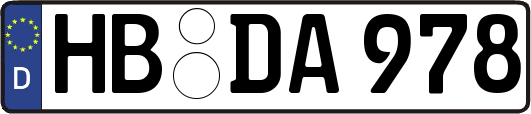 HB-DA978