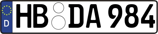 HB-DA984