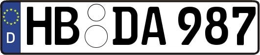 HB-DA987