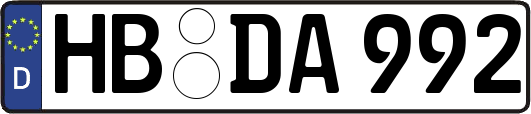 HB-DA992