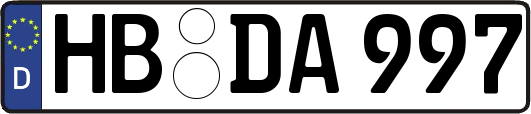 HB-DA997