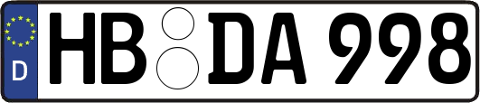 HB-DA998