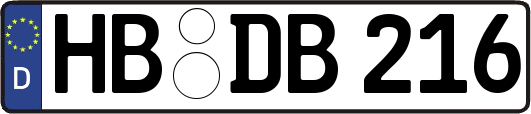 HB-DB216