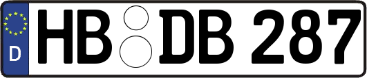 HB-DB287