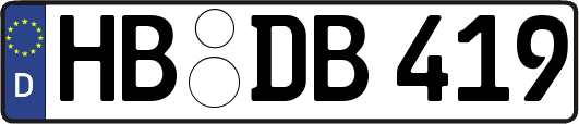 HB-DB419