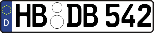 HB-DB542