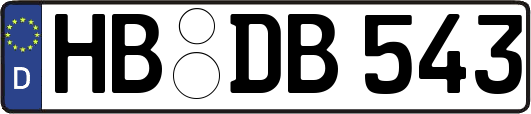 HB-DB543