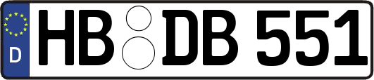 HB-DB551