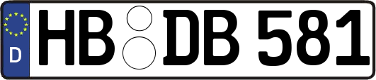 HB-DB581